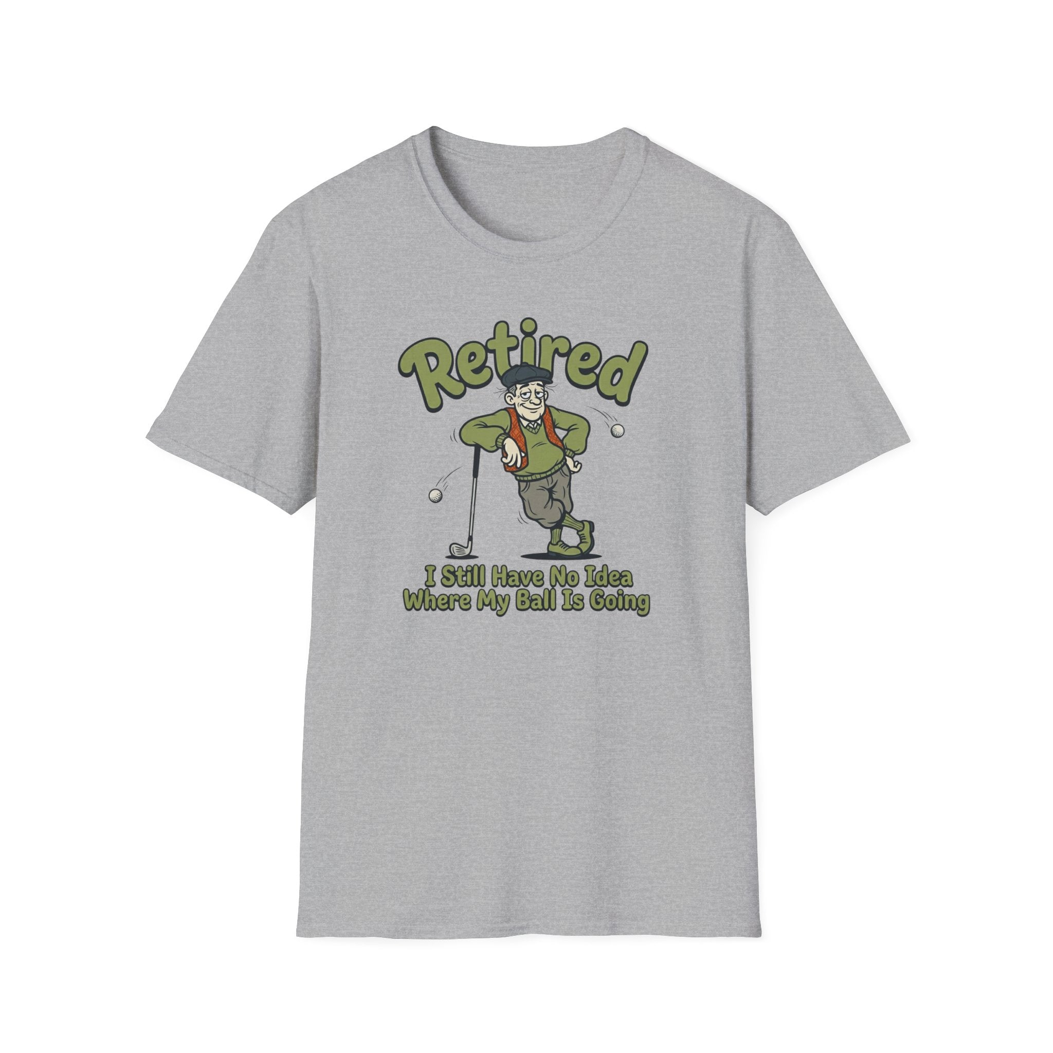 No Idea Where My Ball Is Going T-Shirt