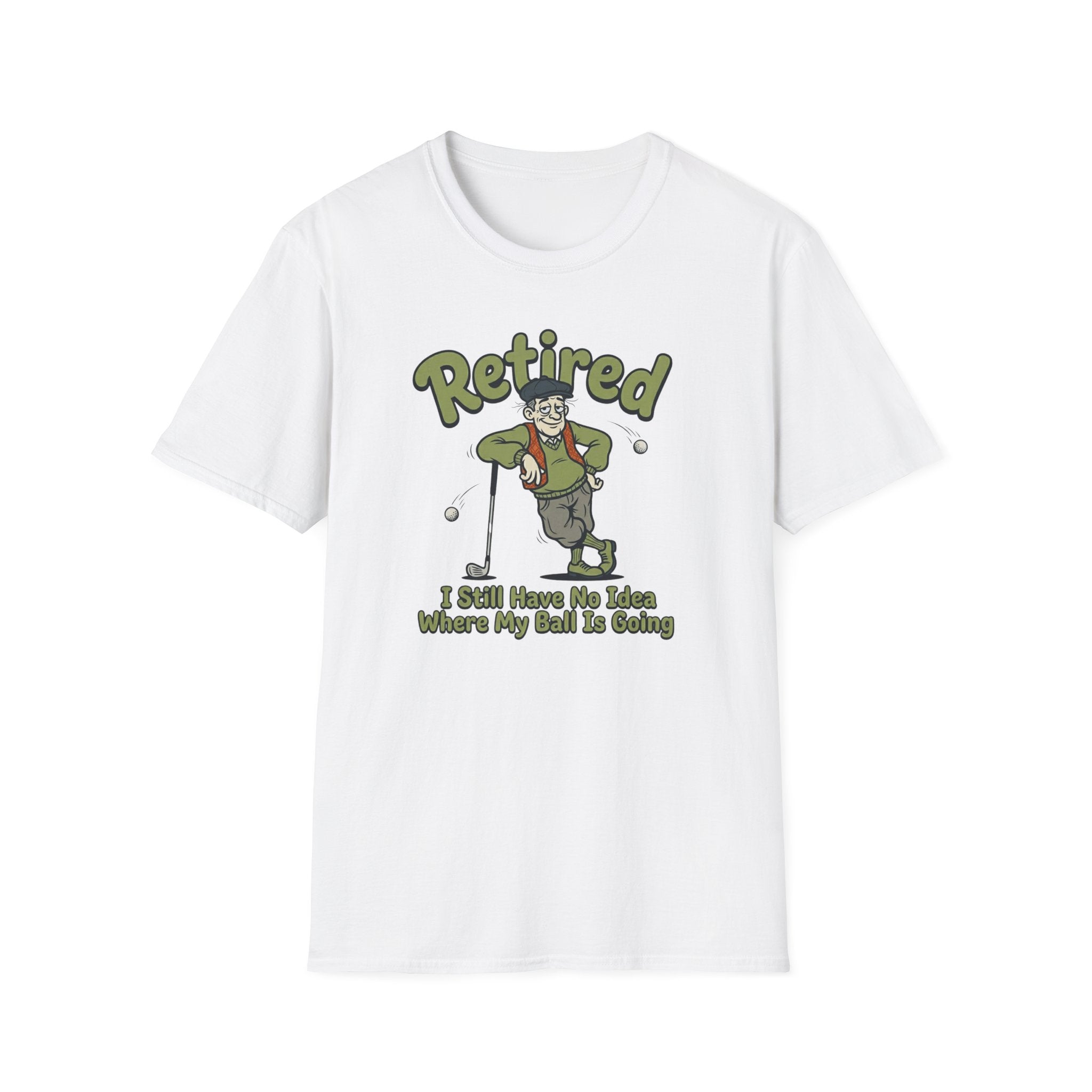 No Idea Where My Ball Is Going T-Shirt