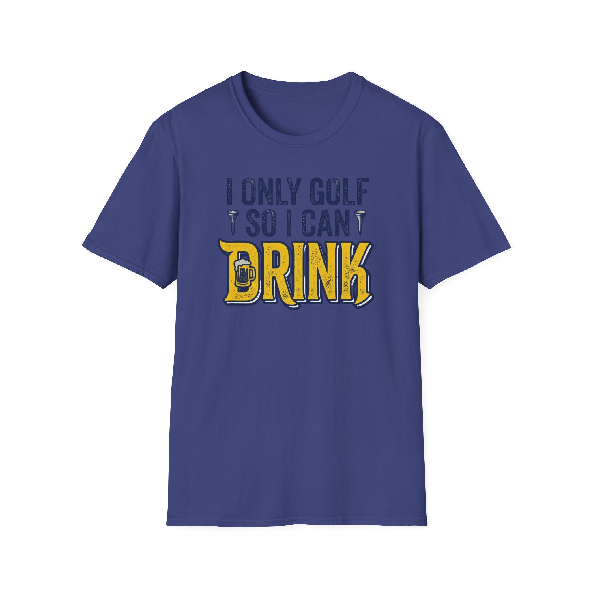 I Only Golf So I Can Drink T-Shirt