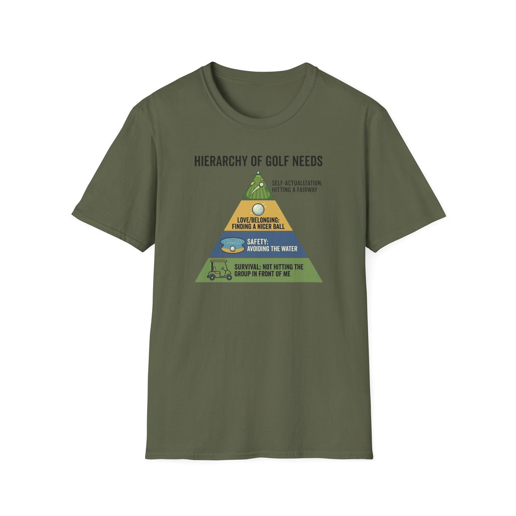 Hierarchy of Golf Needs T-Shirt