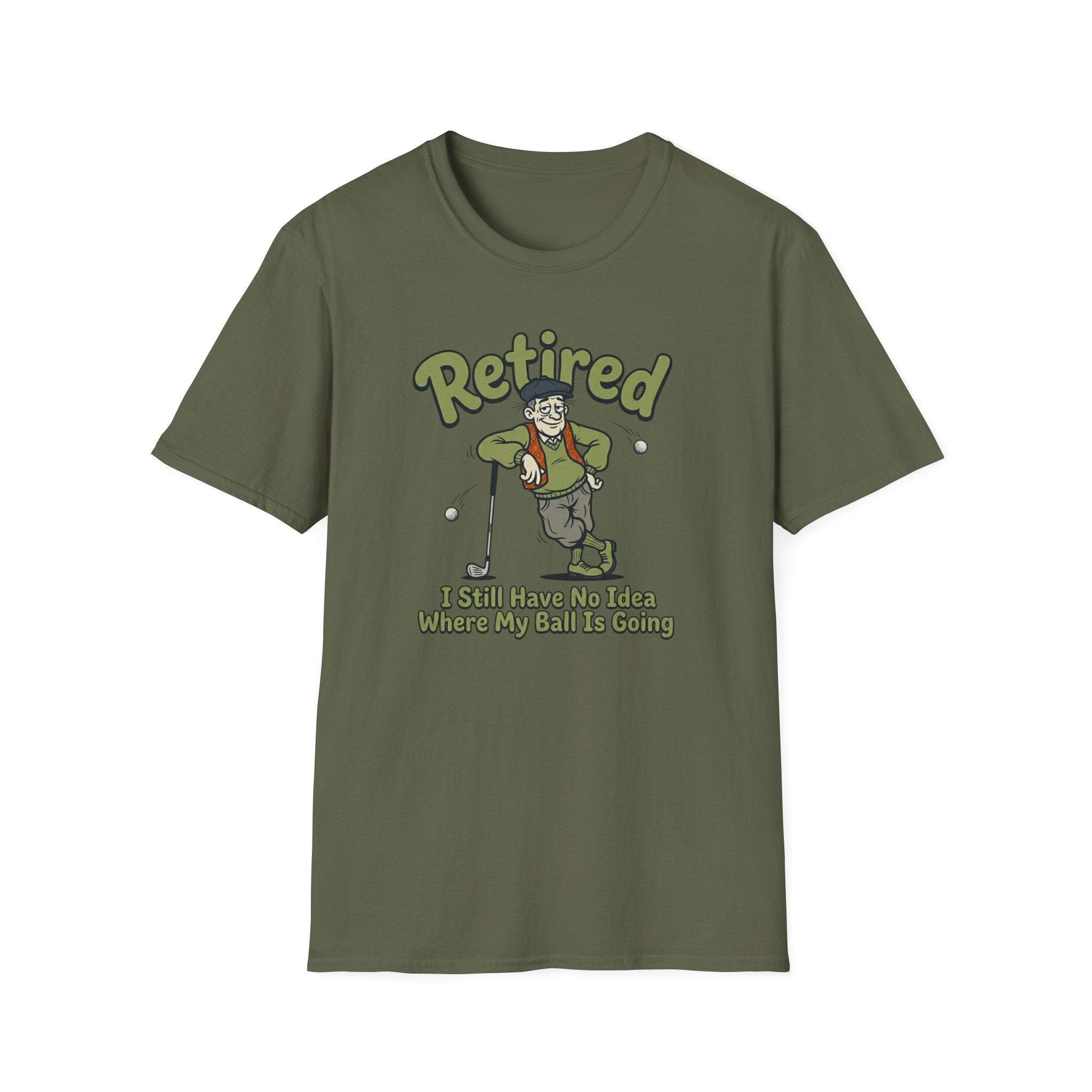 No Idea Where My Ball Is Going T-Shirt