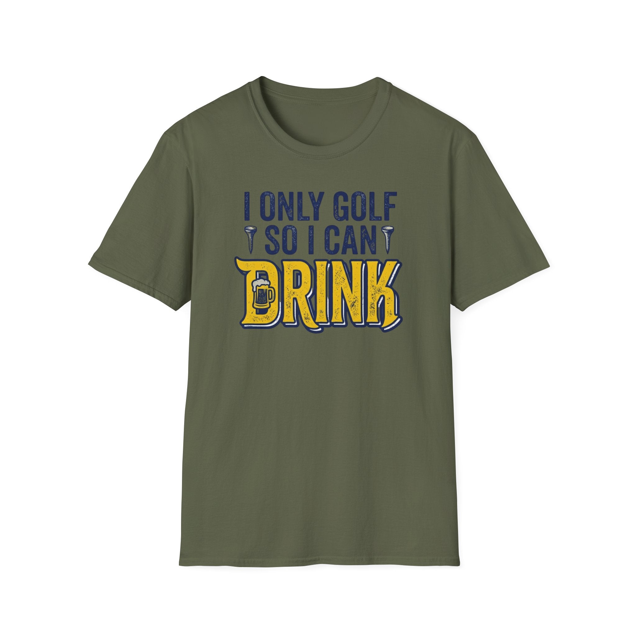 I Only Golf So I Can Drink T-Shirt
