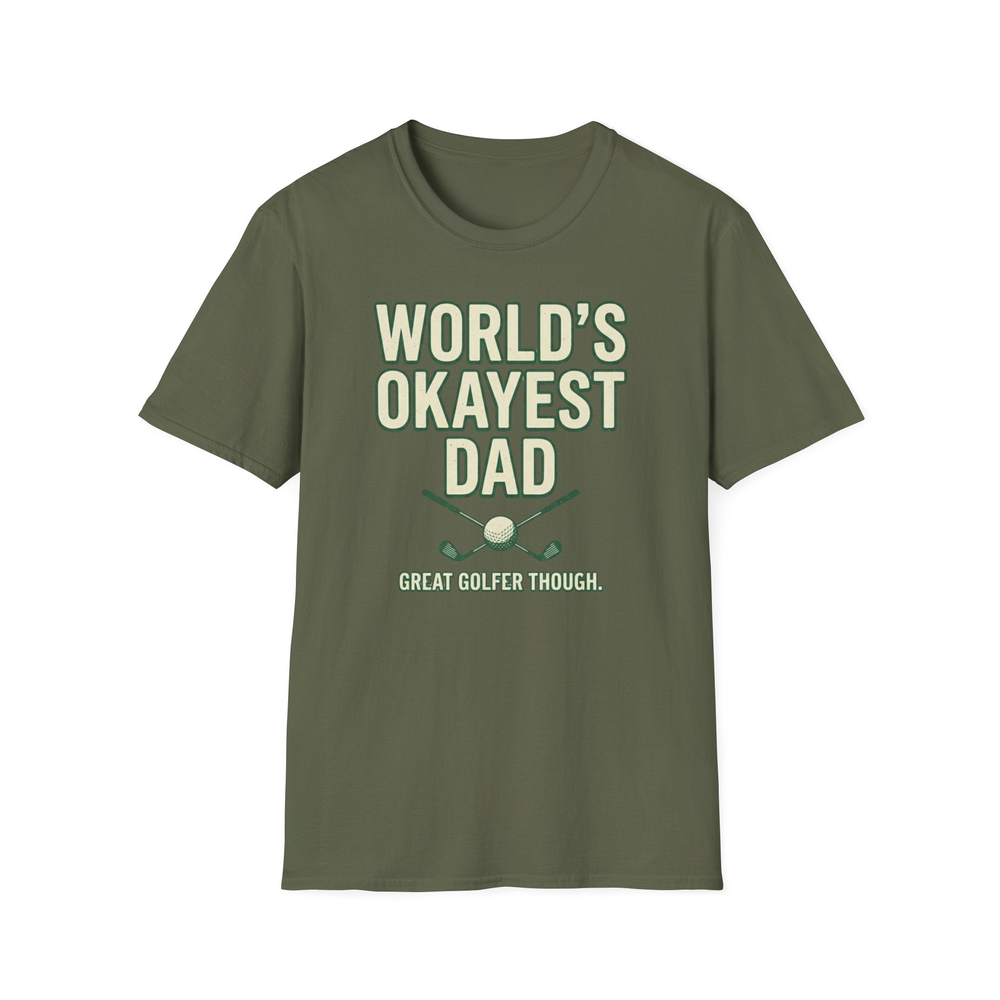 World's Okayest Dad T-Shirt