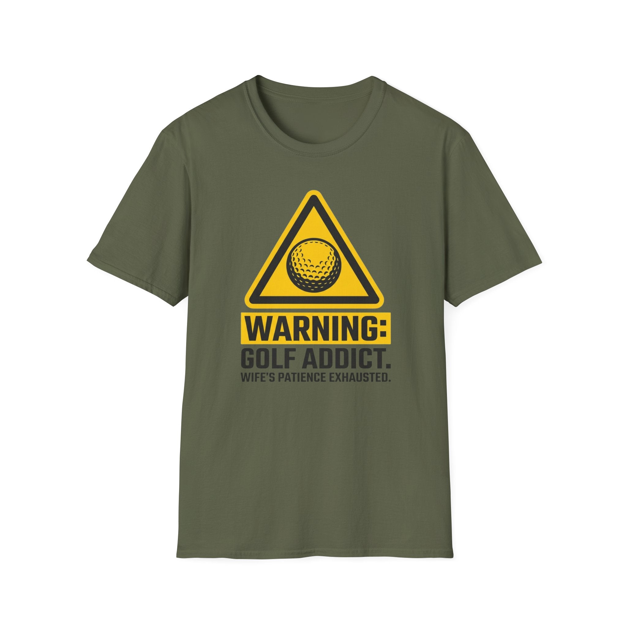 Warning: Golf Addict T-Shirt