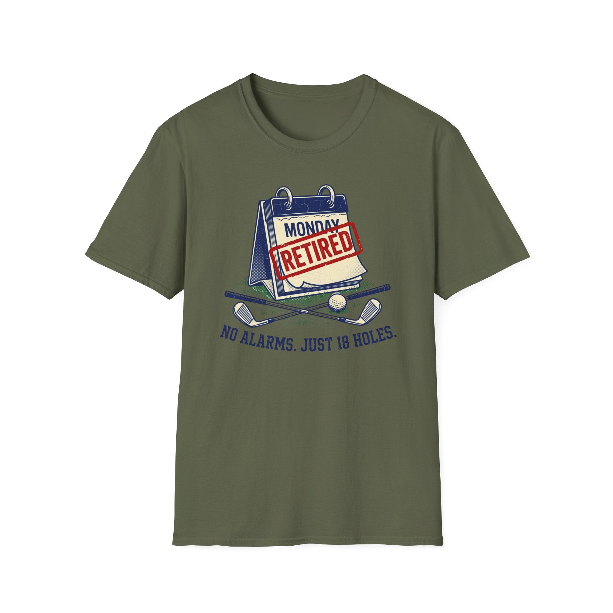 No Alarms, Just 18 Holes T-Shirt