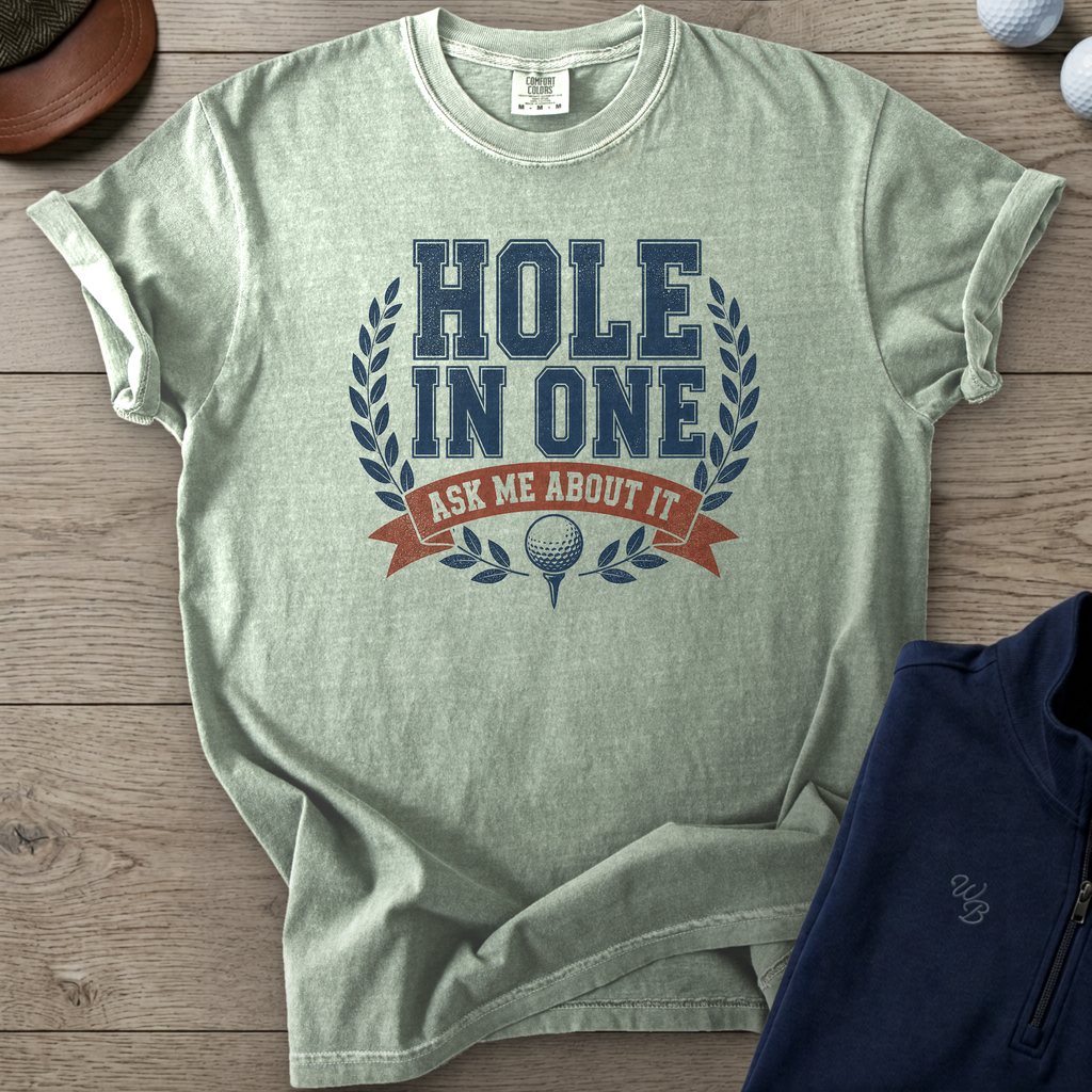 Ask Me About It Heavyweight Tee — Bay t-shirt
