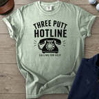 Three Putt Hotline Heavyweight Tee — Bay t-shirt