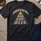 The Golf Pyramid — Black t-shirt
