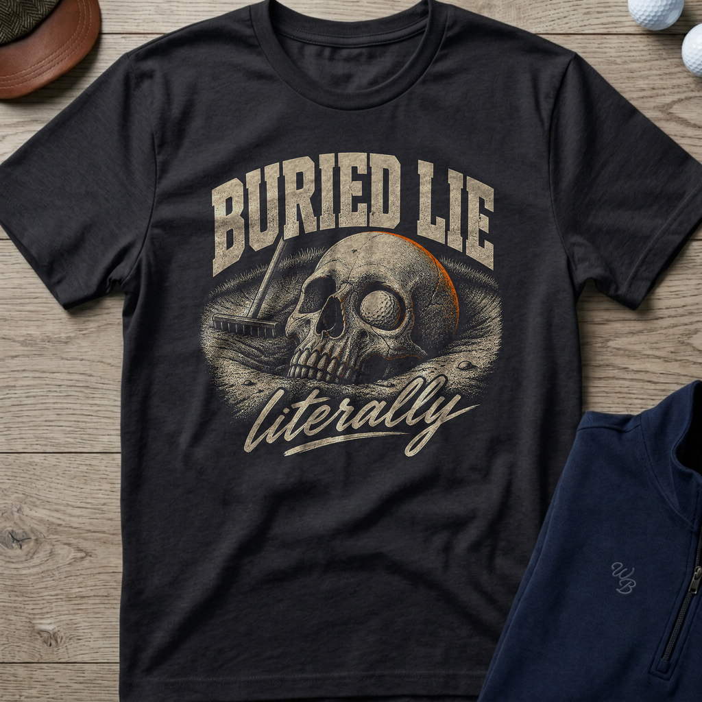Buried Lie — Black t-shirt