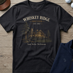 Whiskey Ridge — Black t-shirt