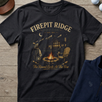 Firepit Ridge — Black t-shirt