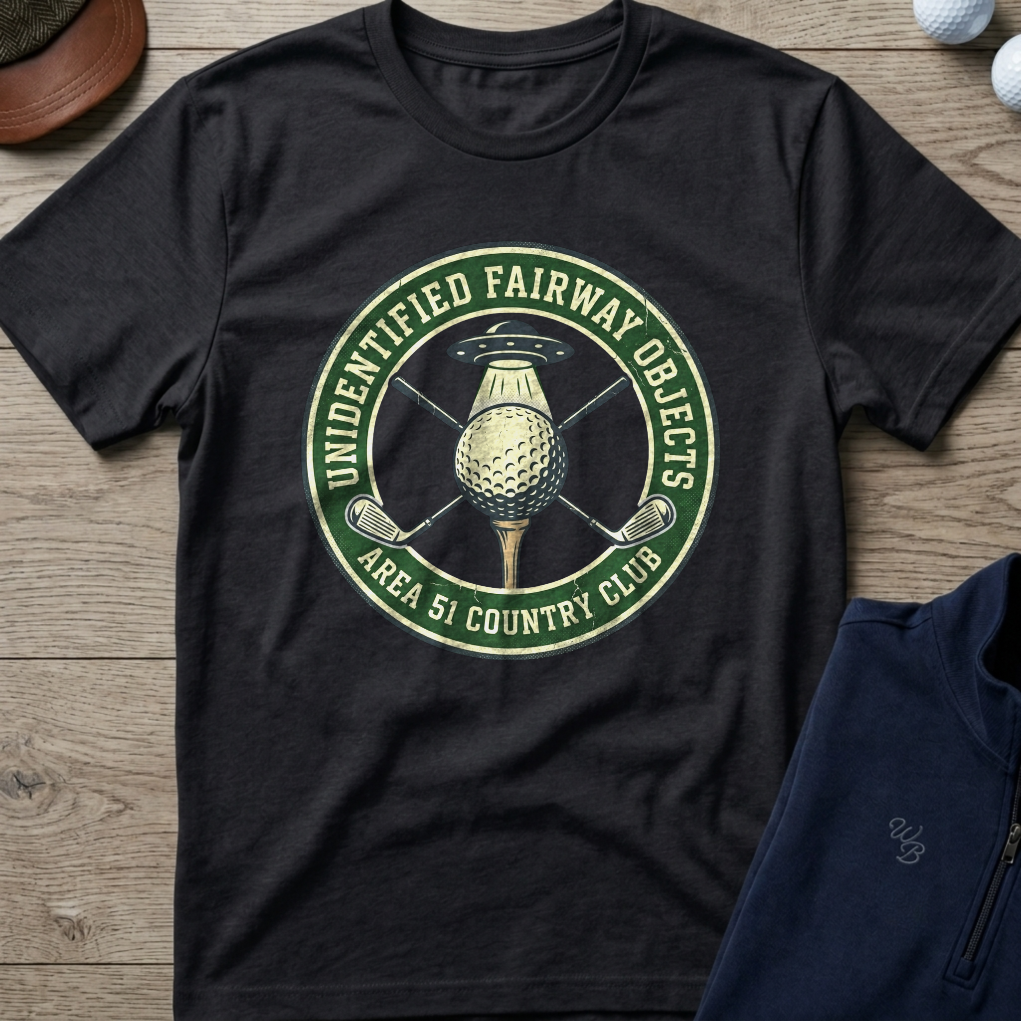 UFO — Black t-shirt