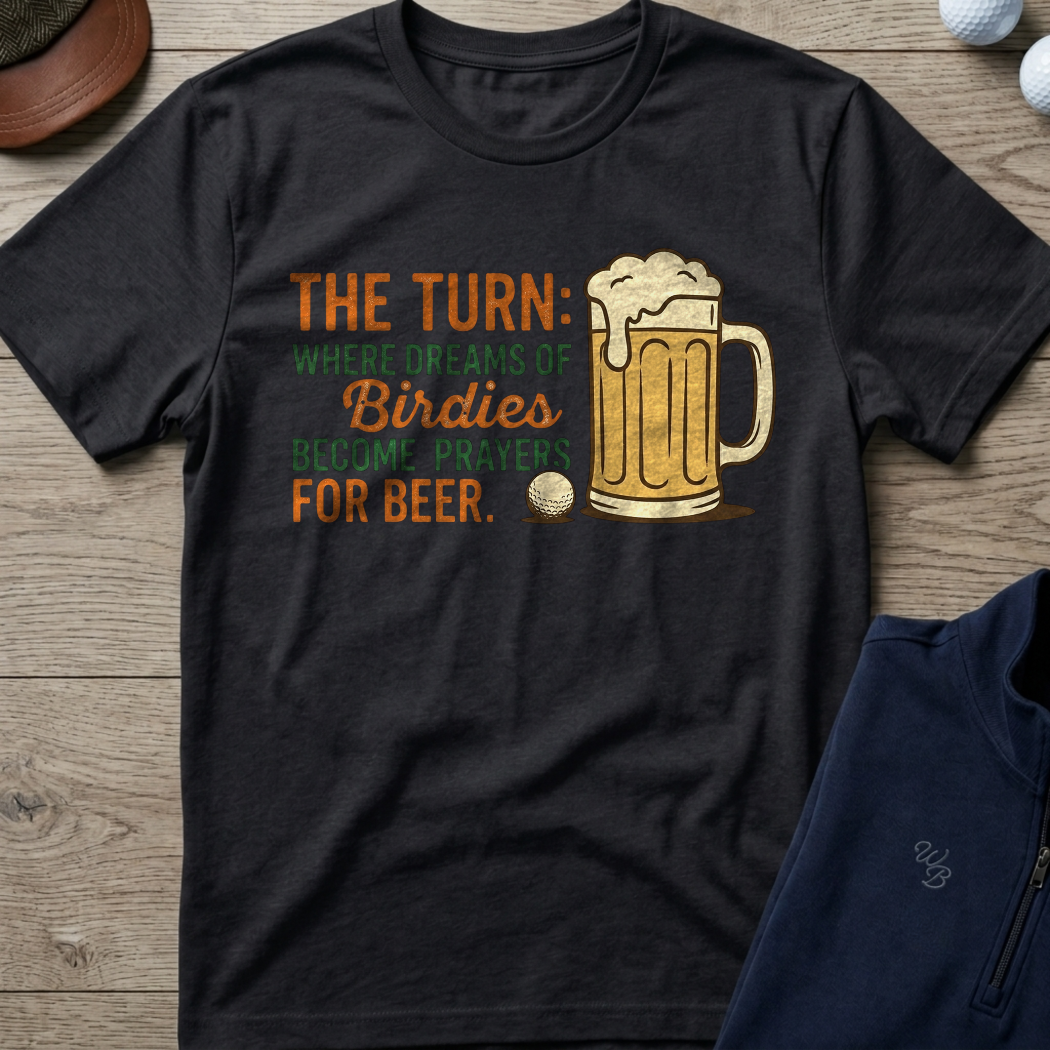 The Turn — Black t-shirt