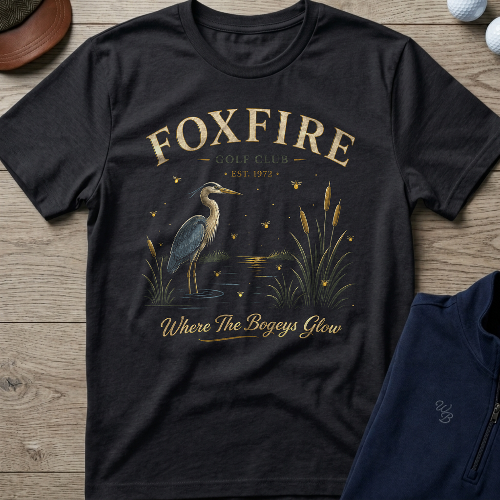 Foxfire — Black t-shirt