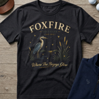 Foxfire — Black t-shirt