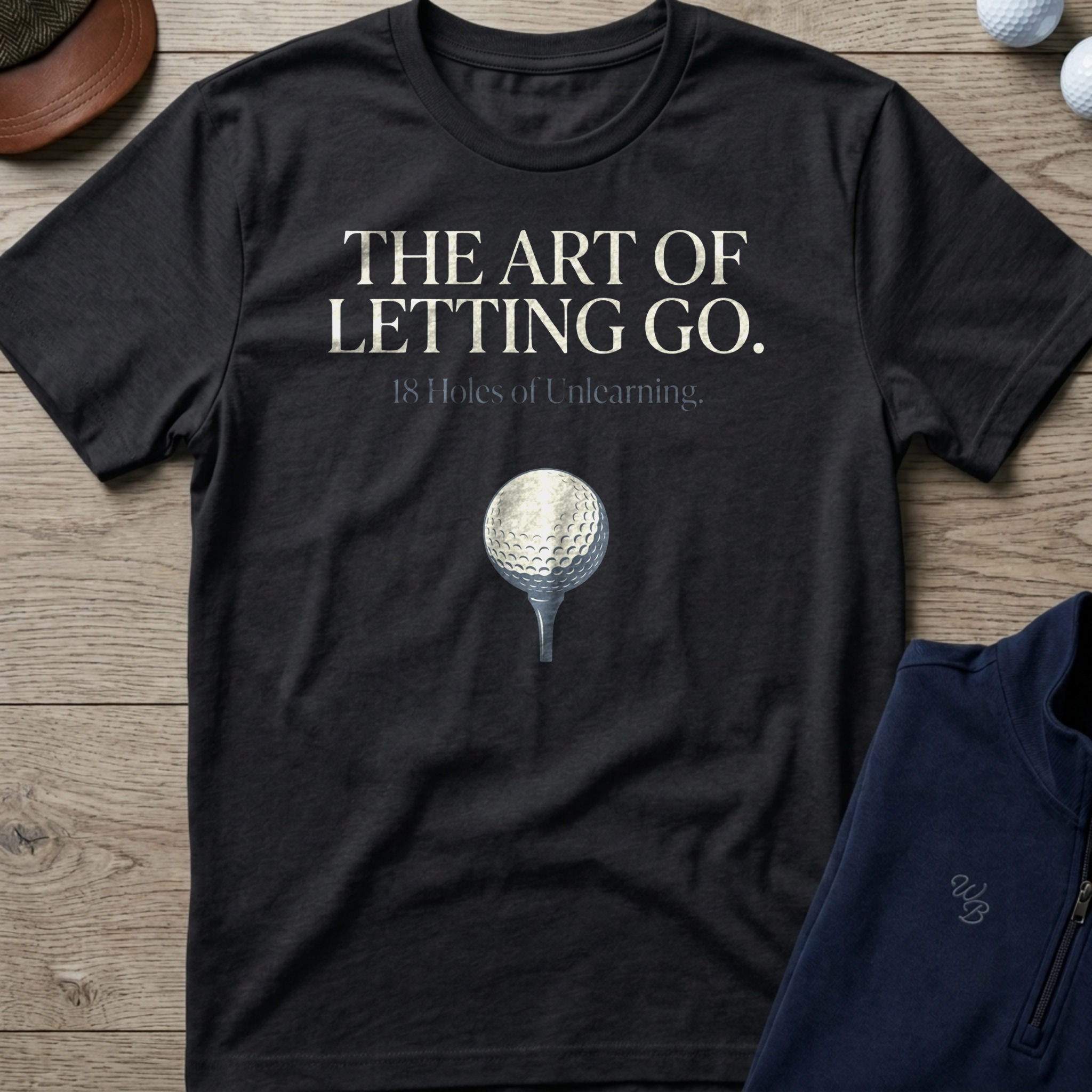 Art of Letting Go — Black t-shirt