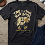 Two Drink Minimum — Black t-shirt