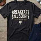 Breakfast Ball Society — Black t-shirt