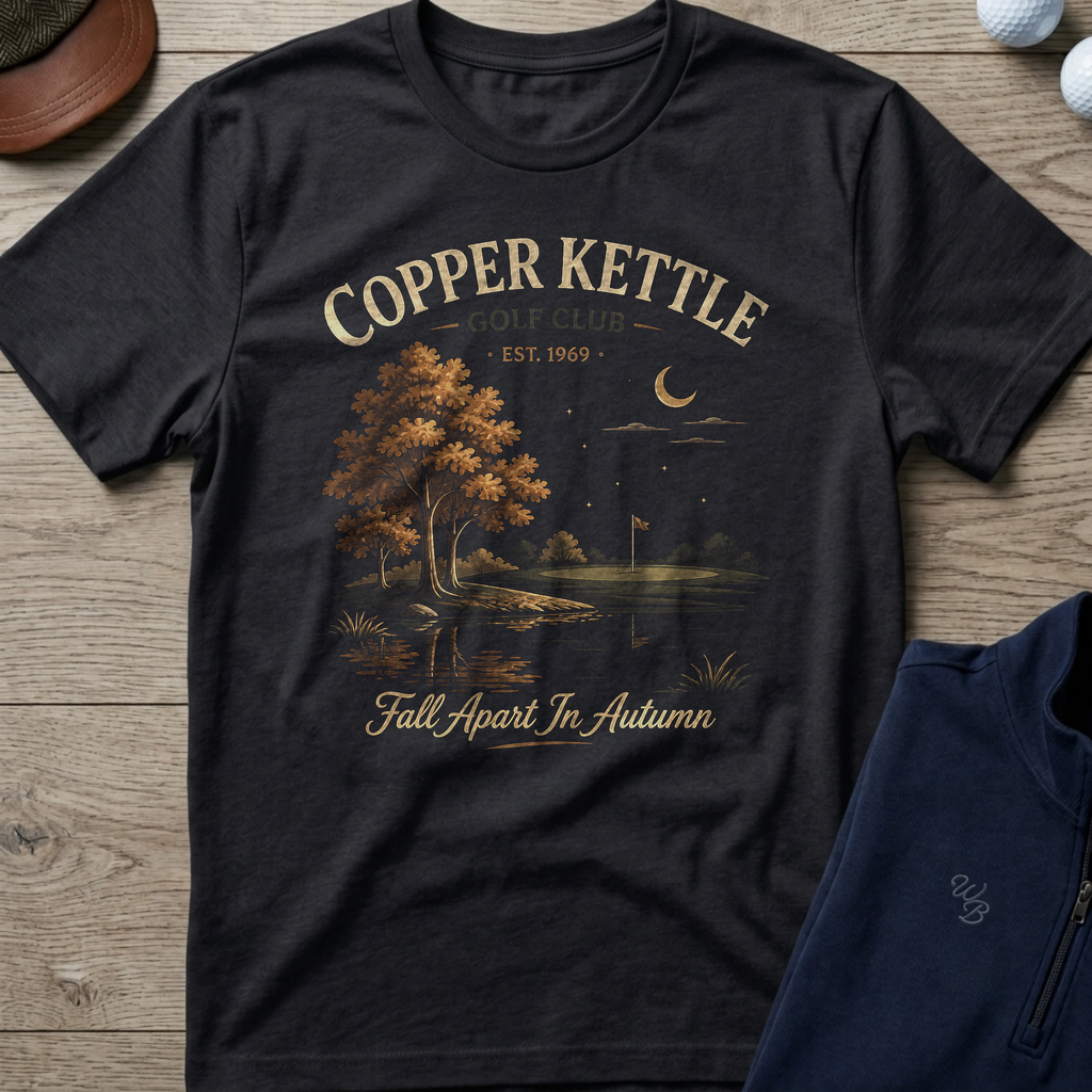 Copper Kettle — Black t-shirt