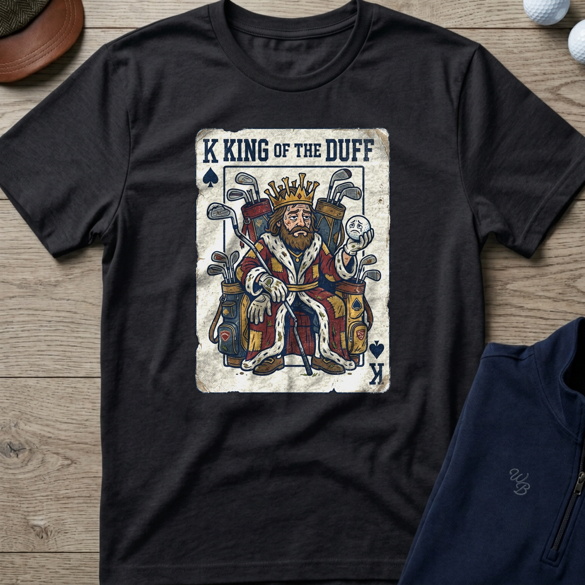 King of The Duff — Black t-shirt