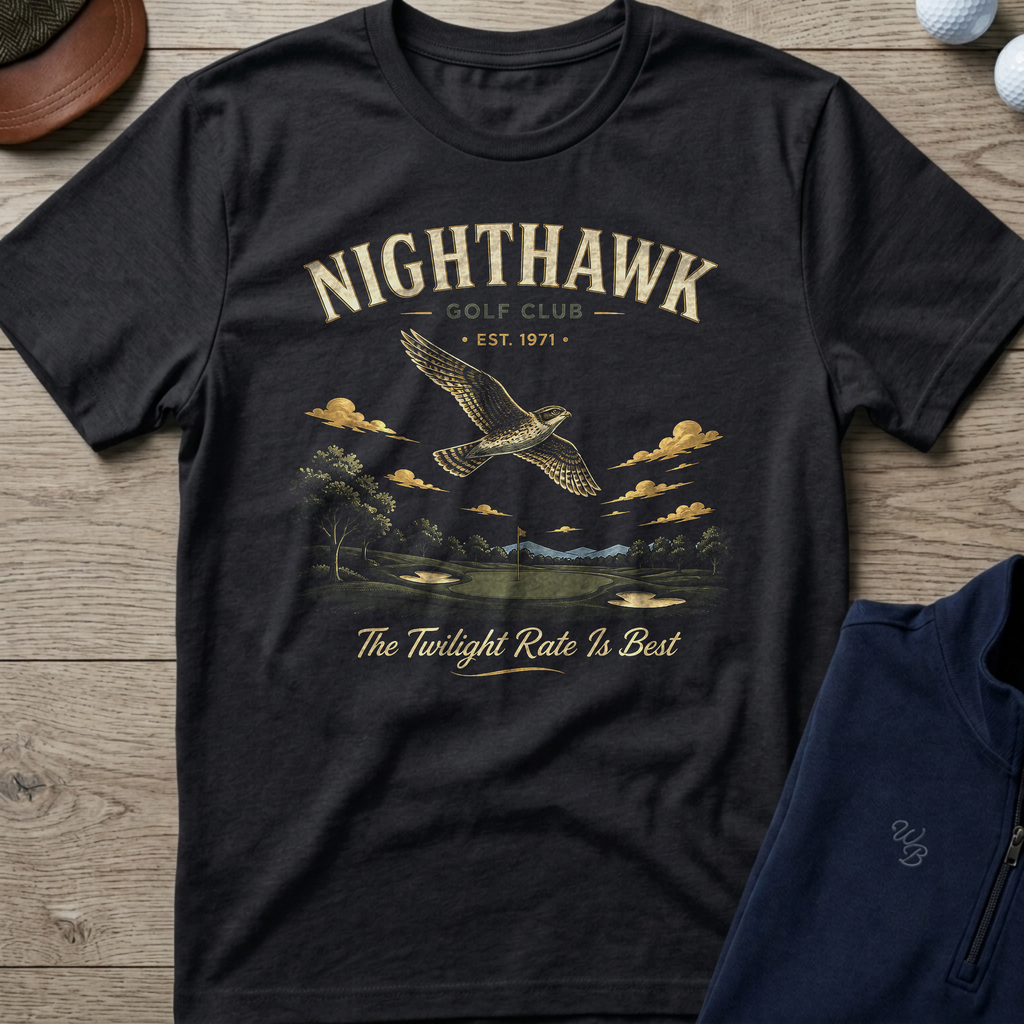 Nighthawk — Black t-shirt