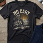 No Cart — Black t-shirt