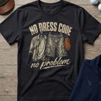 No Dress Code — Black t-shirt