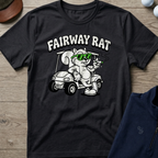 Fairway Rat — Black t-shirt