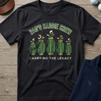 Dad's Caddie Crew — Black t-shirt