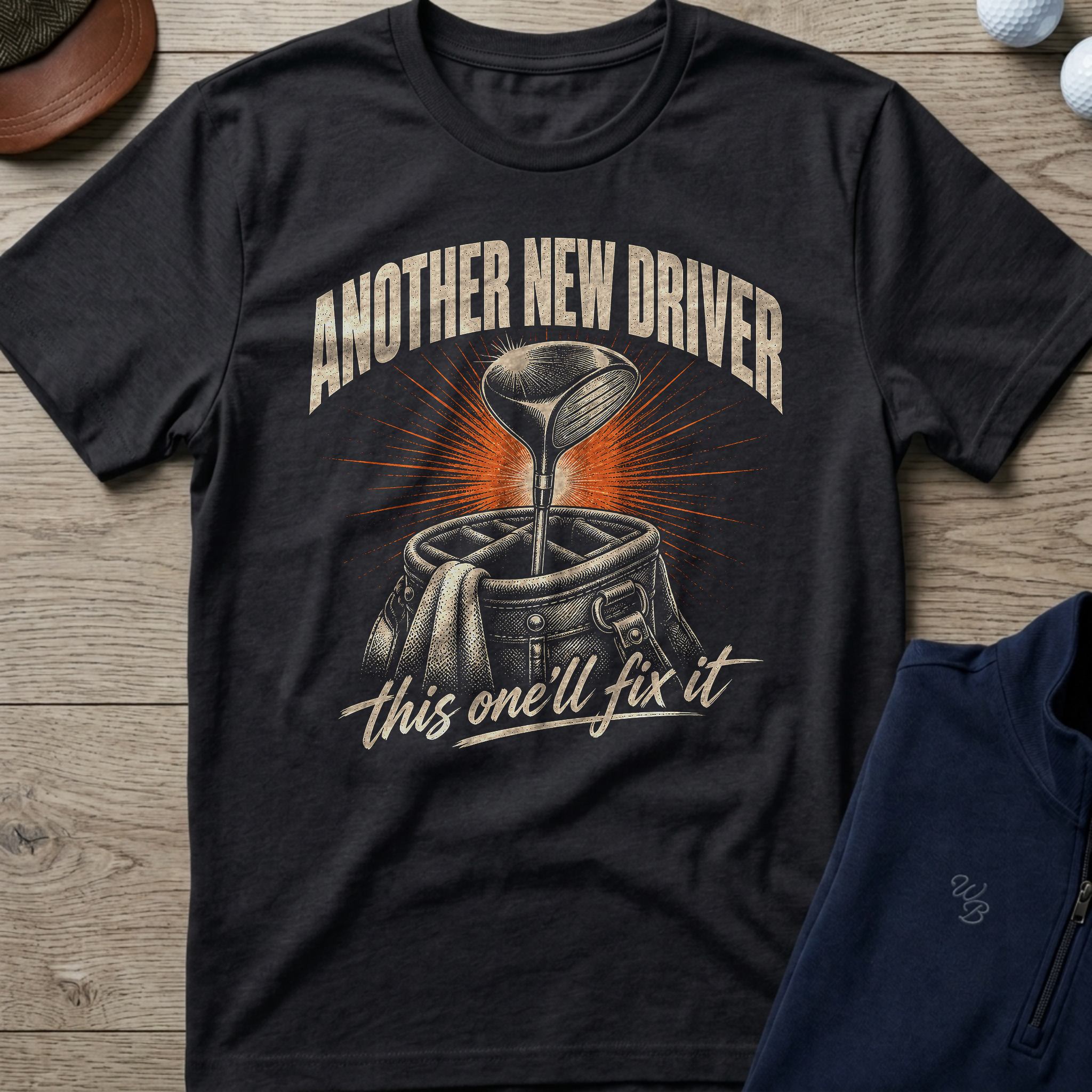 Another New Driver — Black t-shirt