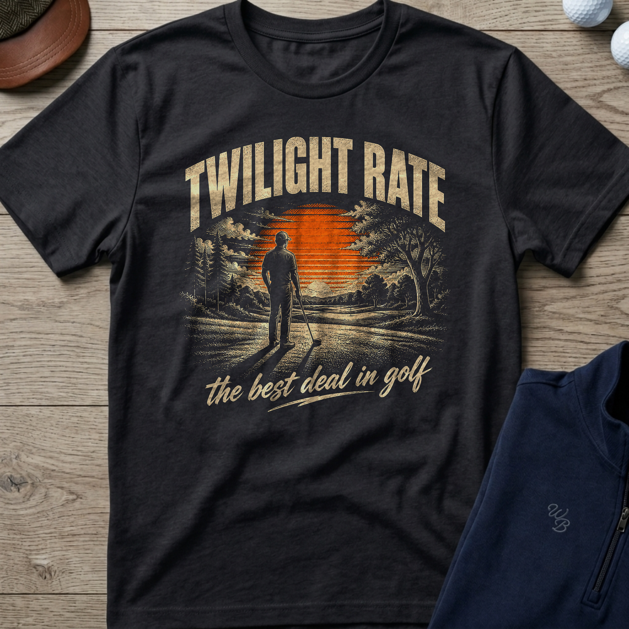 Twilight Rate — Black t-shirt