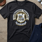 Clubhouse Therapy — Black t-shirt