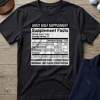 Daily Golf Supplement — Black t-shirt