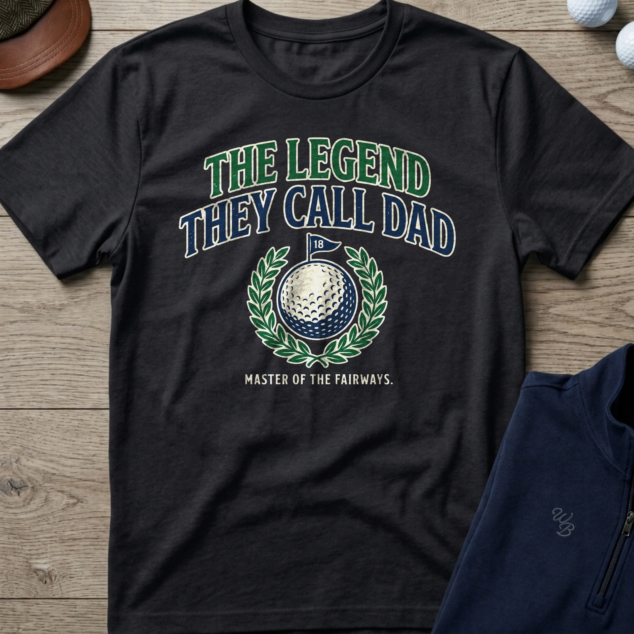 Legend Called Dad — Black t-shirt