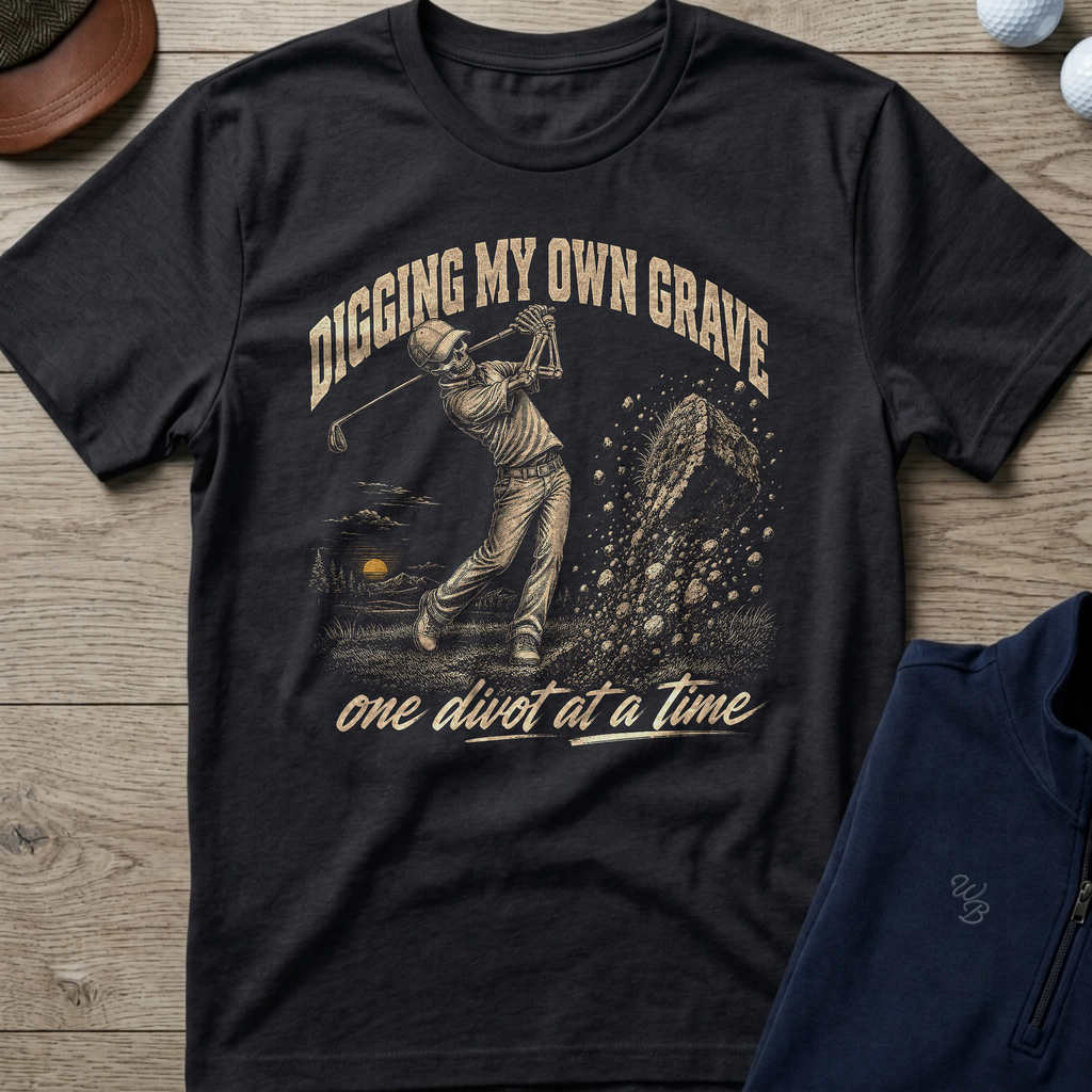 Digging My Own Grave — Black t-shirt