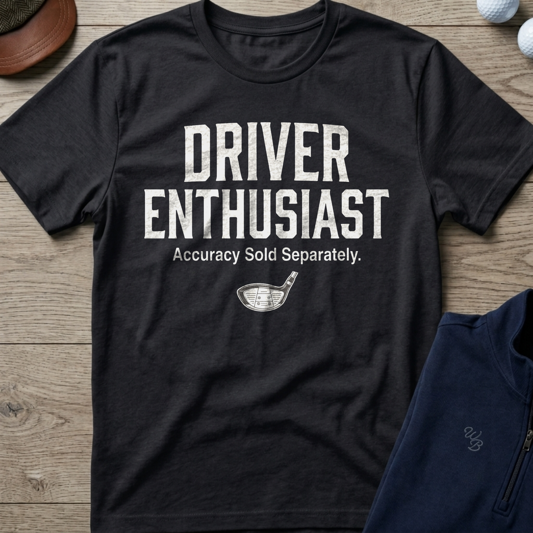 Driver Enthusiast — Black t-shirt