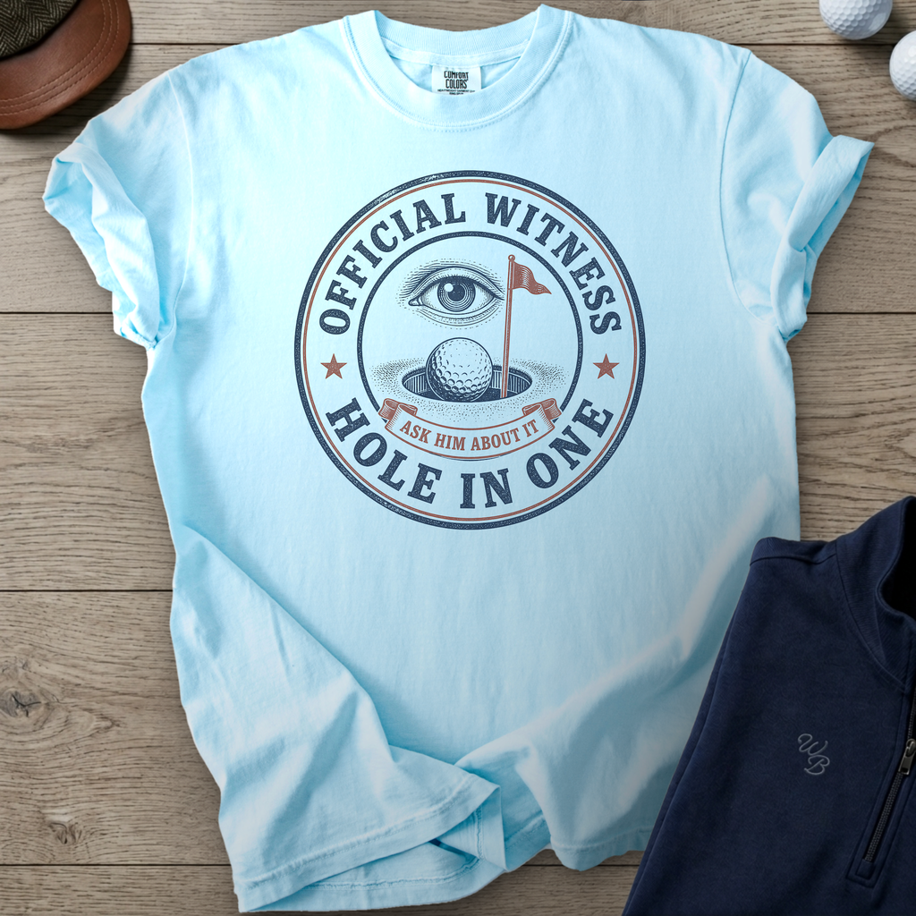 Official Witness Heavyweight Tee — Chambray t-shirt