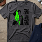 Fore! — Charcoal t-shirt