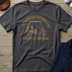The Loophole — Charcoal t-shirt