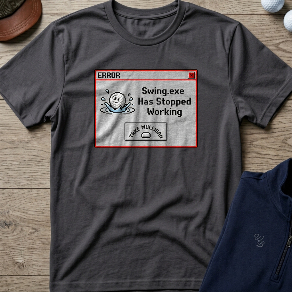 Take Mulligan — Charcoal t-shirt