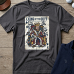 King of The Duff — Charcoal t-shirt