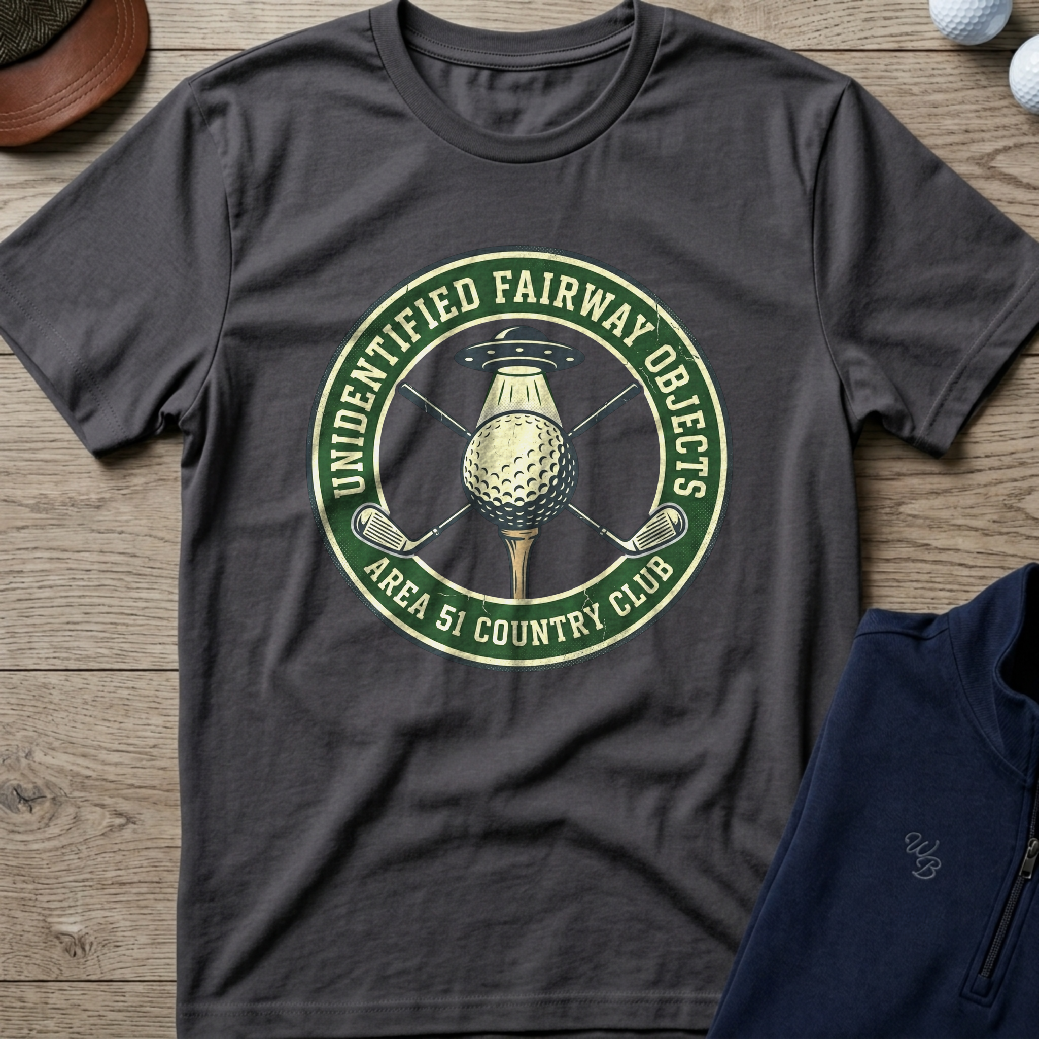 UFO — Charcoal t-shirt