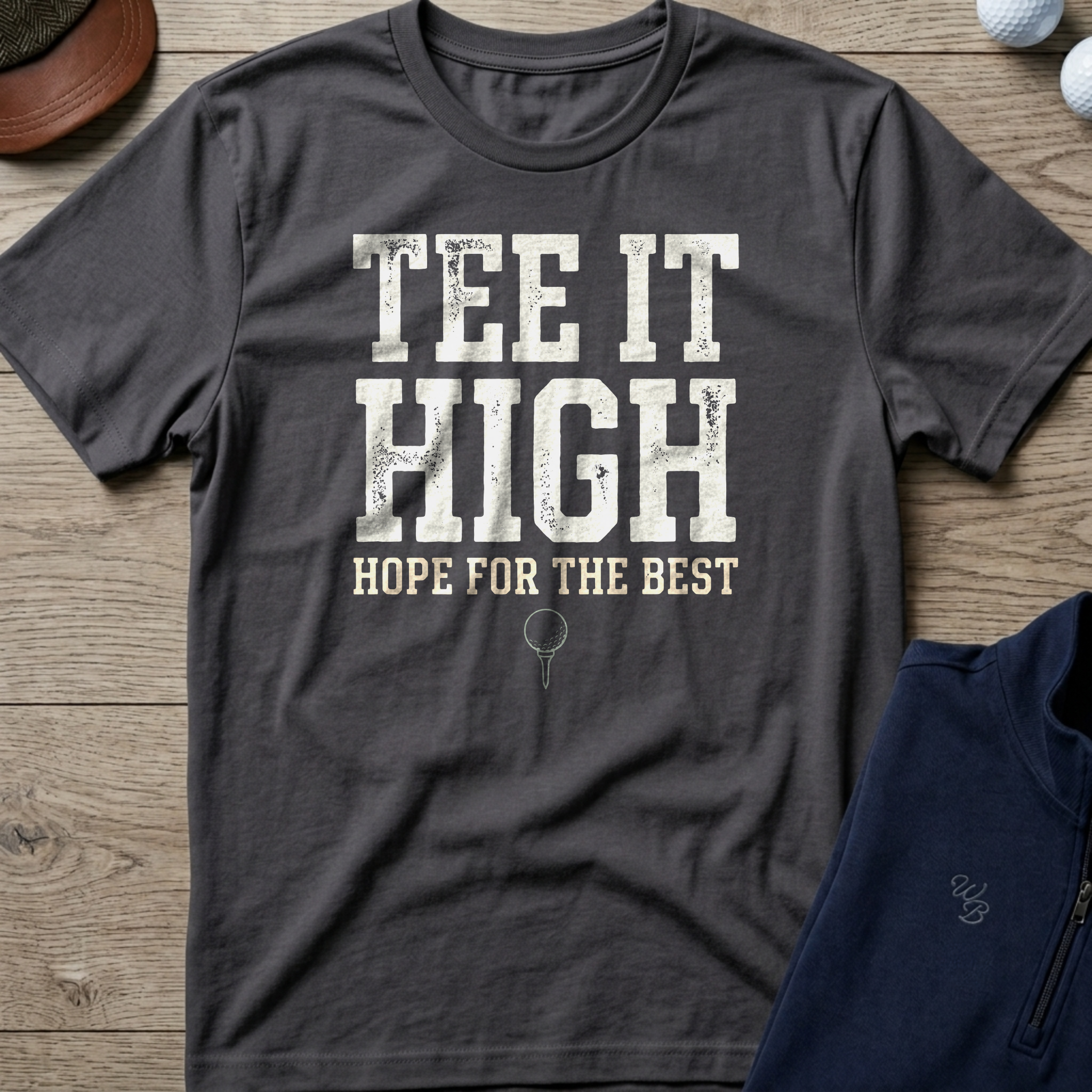 Tee It High — Charcoal t-shirt
