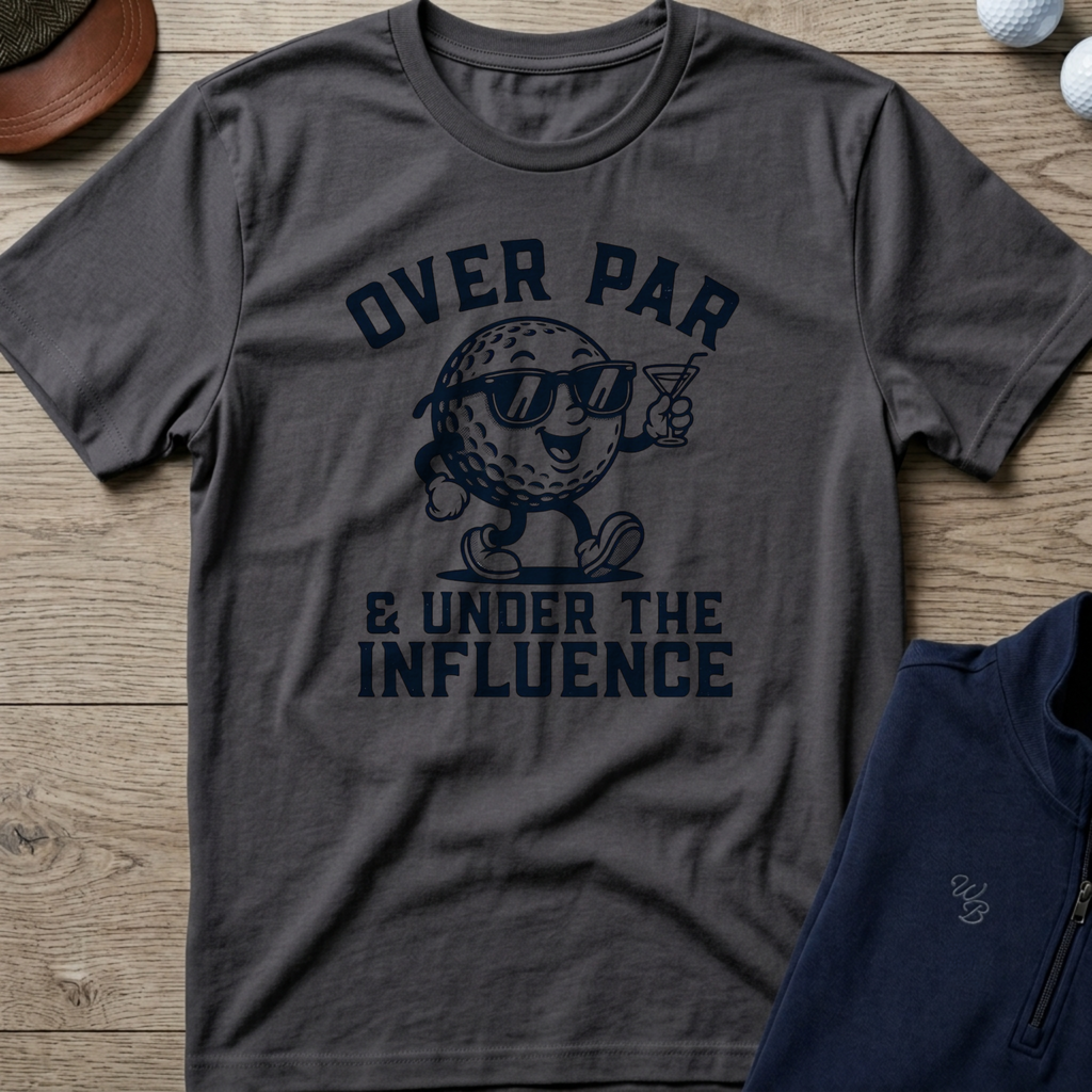Under The Influence — Charcoal t-shirt