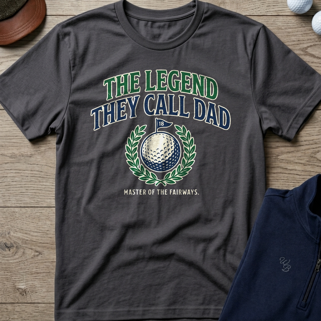 Legend Called Dad — Charcoal t-shirt