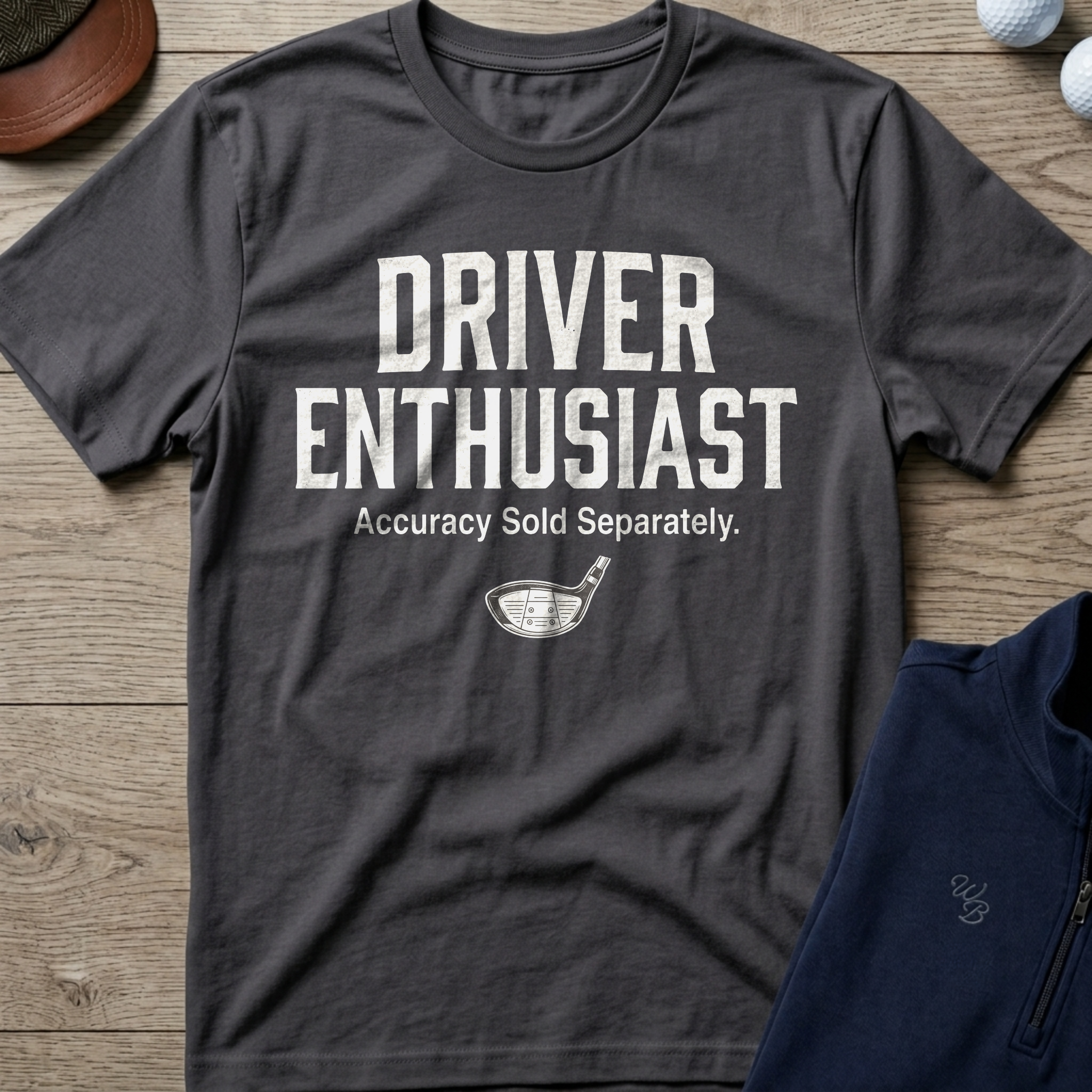 Driver Enthusiast — Charcoal t-shirt