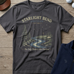 Starlight Bend — Charcoal t-shirt