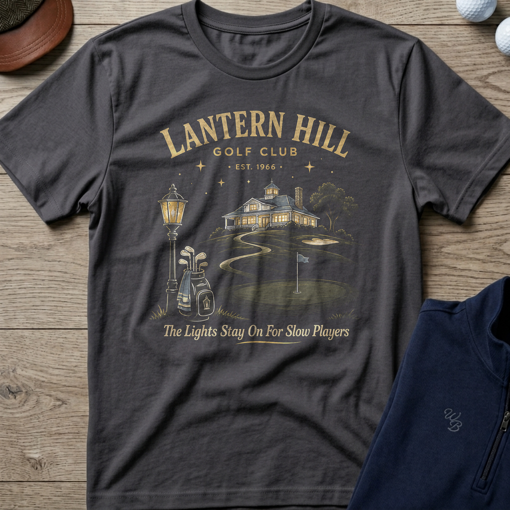 Lantern Hill — Charcoal t-shirt