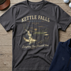 Kettle Falls — Charcoal t-shirt