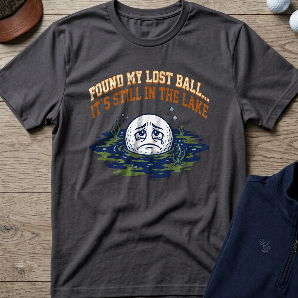 Still In The Lake — Charcoal t-shirt